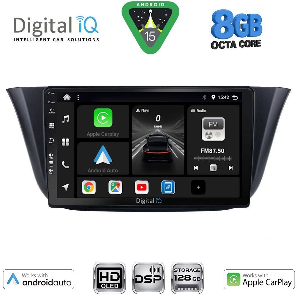 DIGITAL IQ BXF 18265_CPAA (9inc) MULTIMEDIA TABLET for IVECO DAILY mod. 2014-2023 DIGITAL IQ BXF 18265_CPAA (9inc) MULTIMEDIA TABLET for IVECO DAILY mod. 2014-2023