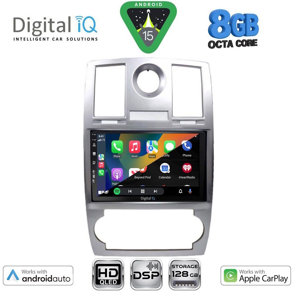 DIGITAL IQ BXF 18285_CPAA (9inc) MULTIMEDIA TABLET for CHRYSLER 300C mod. 2005-2010 DIGITAL IQ BXF 18285_CPAA (9inc) MULTIMEDIA TABLET for CHRYSLER 300C mod. 2005-2010