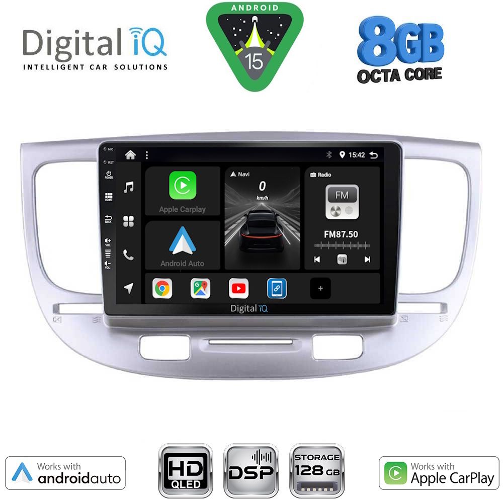 DIGITAL IQ BXF 18313_CPAA (9inc) MULTIMEDIA TABLET for KIA RIO mod. 2005-2011 DIGITAL IQ BXF 18313_CPAA (9inc) MULTIMEDIA TABLET for KIA RIO mod. 2005-2011