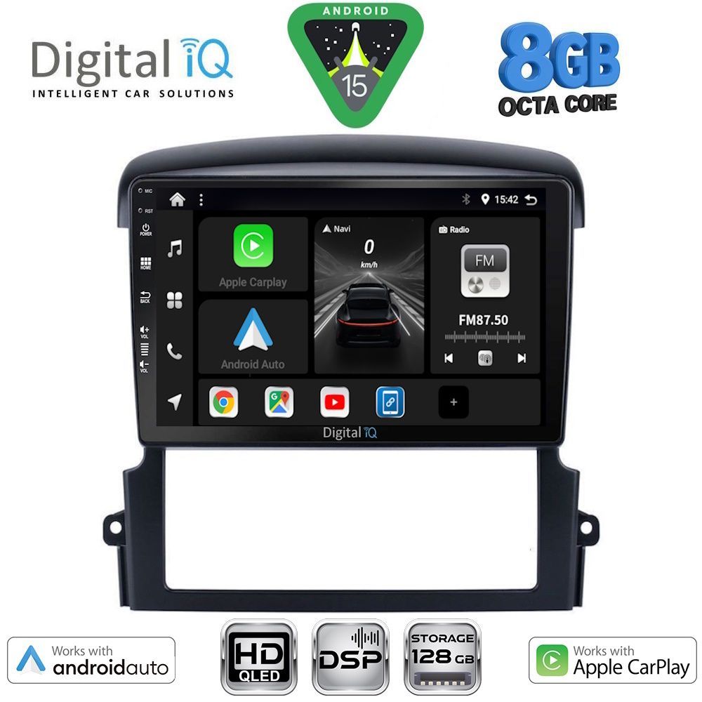 DIGITAL IQ BXF 18317_CPAA (9inc) MULTIMEDIA TABLET for KIA SORENTO mod. 2006-2009 DIGITAL IQ BXF 18317_CPAA (9inc) MULTIMEDIA TABLET for KIA SORENTO mod. 2006-2009