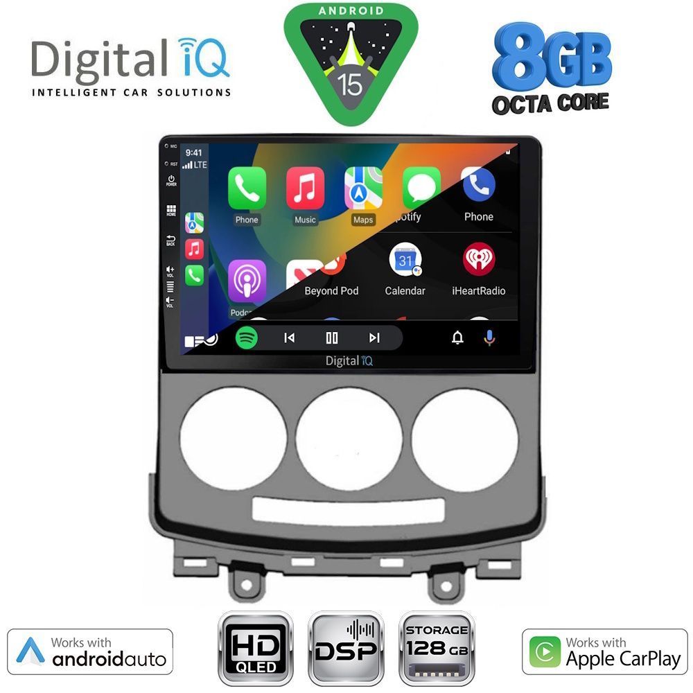 DIGITAL IQ BXF 18370_CPAA (9inc) MULTIMEDIA TABLET for MAZDA 5 mod. 2004-2010 DIGITAL IQ BXF 18370_CPAA (9inc) MULTIMEDIA TABLET for MAZDA 5 mod. 2004-2010