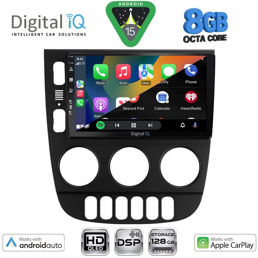 DIGITAL IQ BXF 18413_CPAA (9inc) MULTIMEDIA TABLET for MERCEDES ML (W163) mod. 2002-2005 DIGITAL IQ BXF 18413_CPAA (9inc) MULTIMEDIA TABLET for MERCEDES ML (W163) mod. 2002-2005