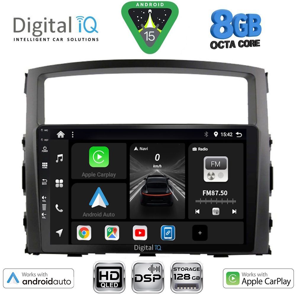 DIGITAL IQ BXF 18446_CPAA (9inc) MULTIMEDIA TABLET for MITSUBISHI PAJERO mod. 2006-2013 DIGITAL IQ BXF 18446_CPAA (9inc) MULTIMEDIA TABLET for MITSUBISHI PAJERO mod. 2006-2013