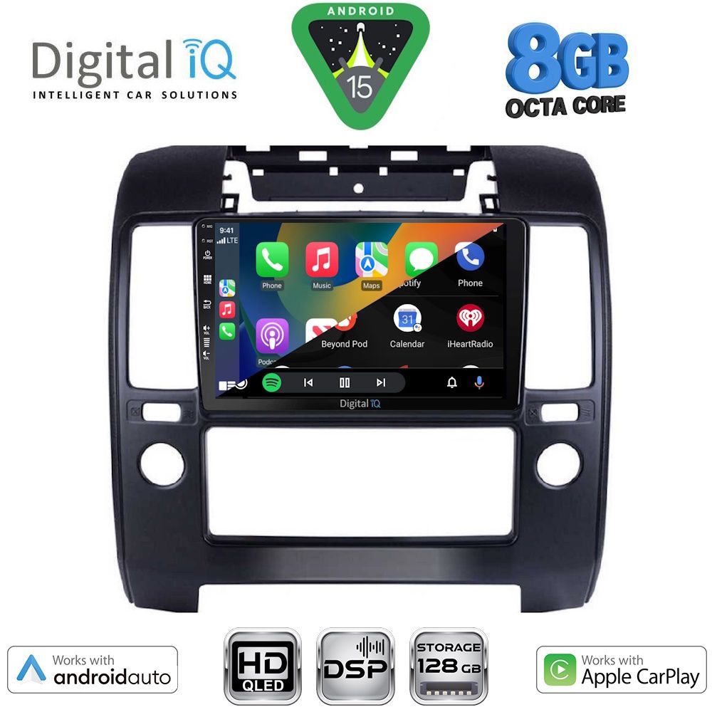 DIGITAL IQ BXF 18454_CPAA A/C (9inc) MULTIMEDIA TABLET for NISSAN NAVARA D40 mod. 2006-2011 με A/C DIGITAL IQ BXF 18454_CPAA A/C (9inc) MULTIMEDIA TABLET for NISSAN NAVARA D40 mod. 2006-2011 με A/C