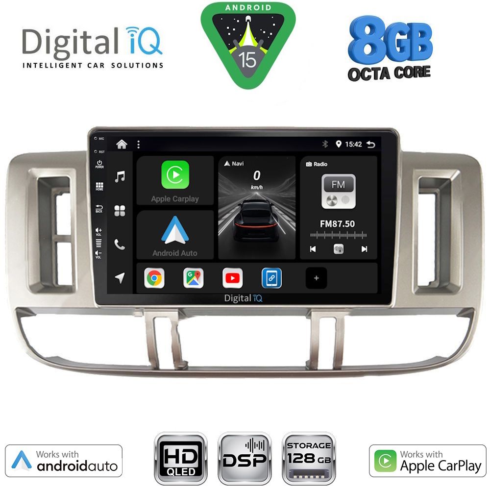 DIGITAL IQ BXF 18474_CPAA (9inc) MULTIMEDIA TABLET for NISSAN XTRAIL mod. 2000-2004 DIGITAL IQ BXF 18474_CPAA (9inc) MULTIMEDIA TABLET for NISSAN XTRAIL mod. 2000-2004