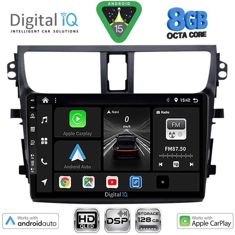 DIGITAL IQ BXF 18674_CPAA (9inc) MULTIMEDIA TABLET for SUZUKI CELERIO mod. 2015-2021 DIGITAL IQ BXF 18674_CPAA (9inc) MULTIMEDIA TABLET for SUZUKI CELERIO mod. 2015-2021