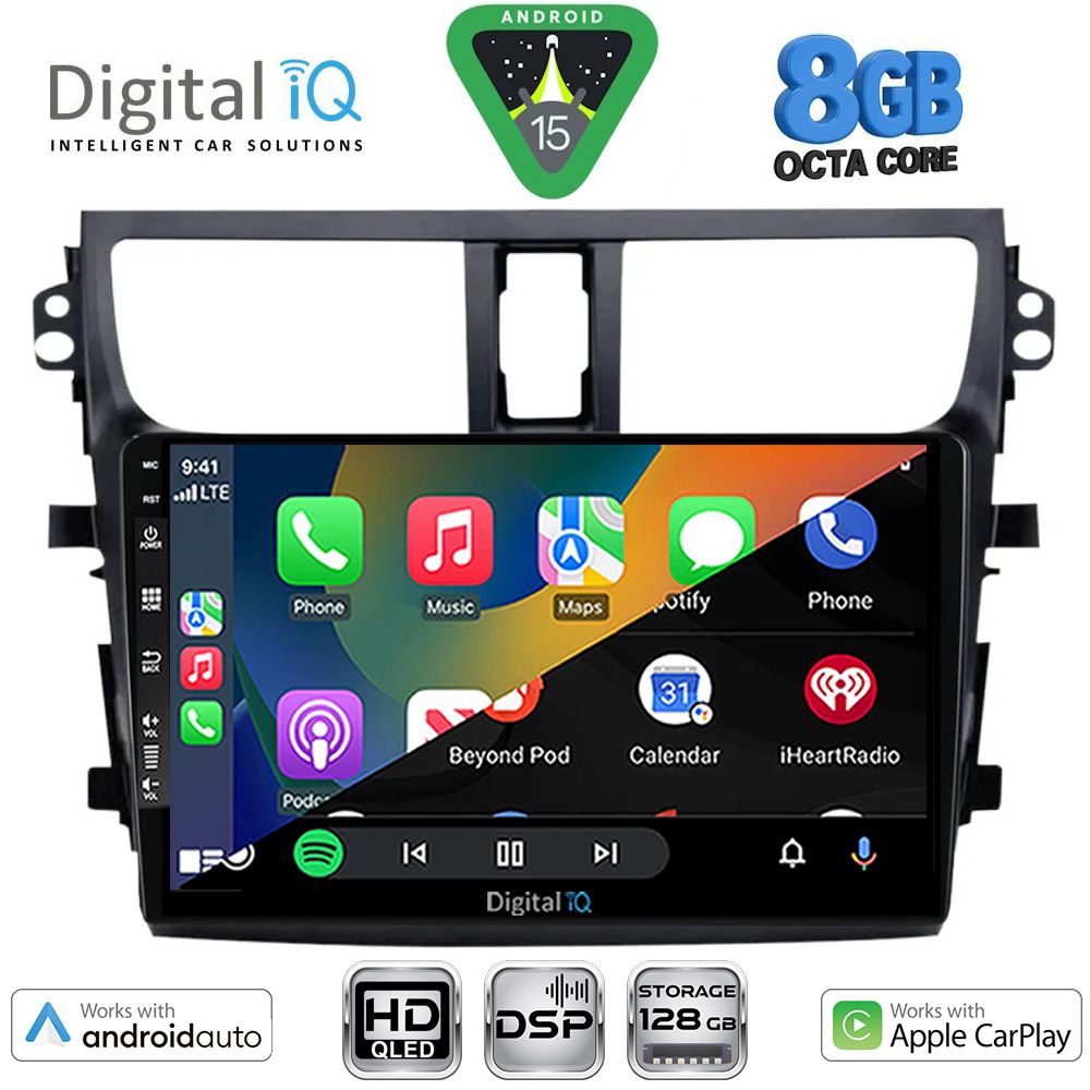 DIGITAL IQ BXF 18674_CPAA (9inc) MULTIMEDIA TABLET for SUZUKI CELERIO mod. 2015-2021 DIGITAL IQ BXF 18674_CPAA (9inc) MULTIMEDIA TABLET for SUZUKI CELERIO mod. 2015-2021