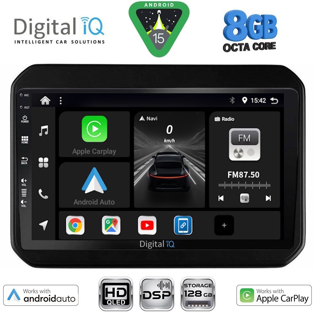 DIGITAL IQ BXF 18676_CPAA (9inc) MULTIMEDIA TABLET for SUZUKI IGNIS mod. 2016-2026 DIGITAL IQ BXF 18676_CPAA (9inc) MULTIMEDIA TABLET for SUZUKI IGNIS mod. 2016-2026