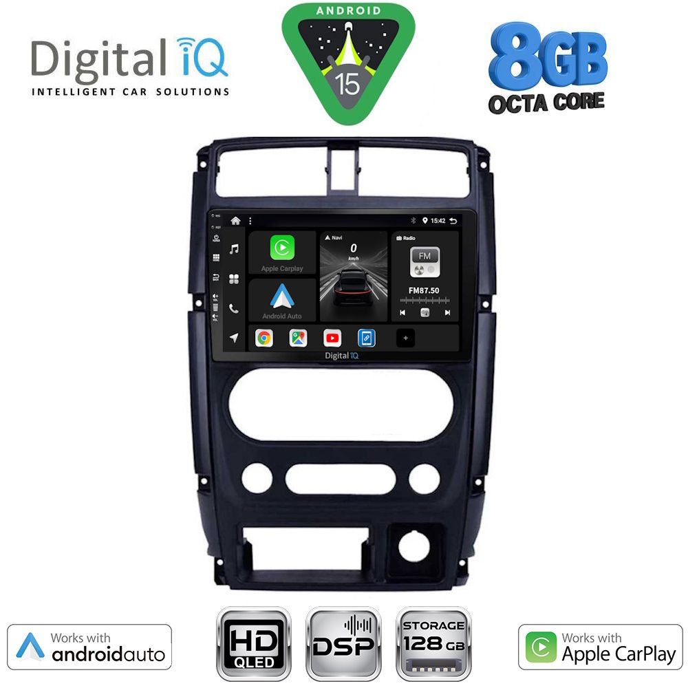 DIGITAL IQ BXF 18678_CPAA (9inc) MULTIMEDIA TABLET for SUZUKI JIMNY mod. 2007-2017 DIGITAL IQ BXF 18678_CPAA (9inc) MULTIMEDIA TABLET for SUZUKI JIMNY mod. 2007-2017