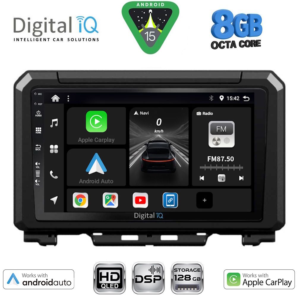 DIGITAL IQ BXF 18679_CPAA (9inc) MULTIMEDIA TABLET for SUZUKI JIMNY mod. 2017-2026 DIGITAL IQ BXF 18679_CPAA (9inc) MULTIMEDIA TABLET for SUZUKI JIMNY mod. 2017-2026