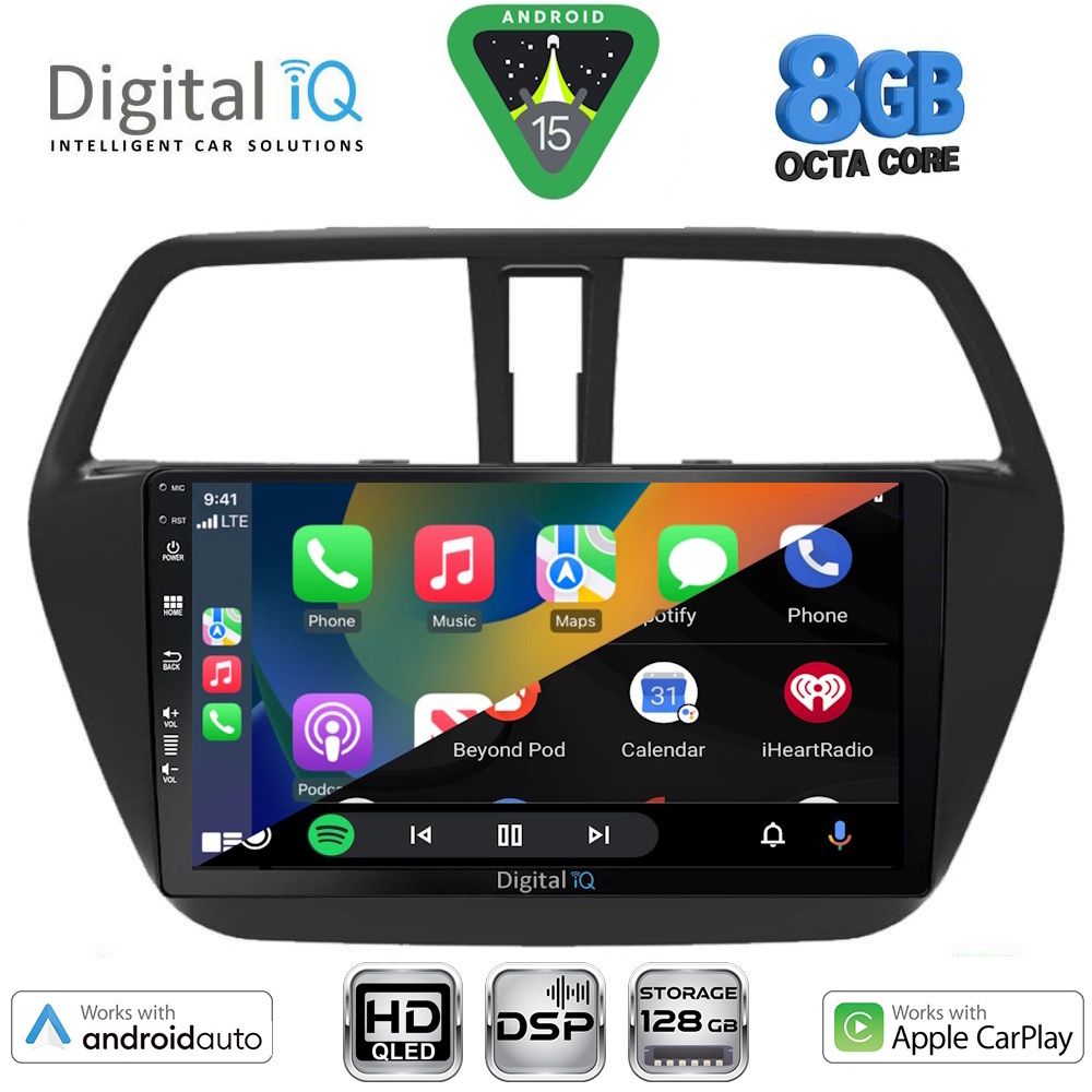 DIGITAL IQ BXF 18689_CPAA (9inc) MULTIMEDIA TABLET for SUZUKI SX4 S-CROSS mod. 2014-2021 DIGITAL IQ BXF 18689_CPAA (9inc) MULTIMEDIA TABLET for SUZUKI SX4 S-CROSS mod. 2014-2021