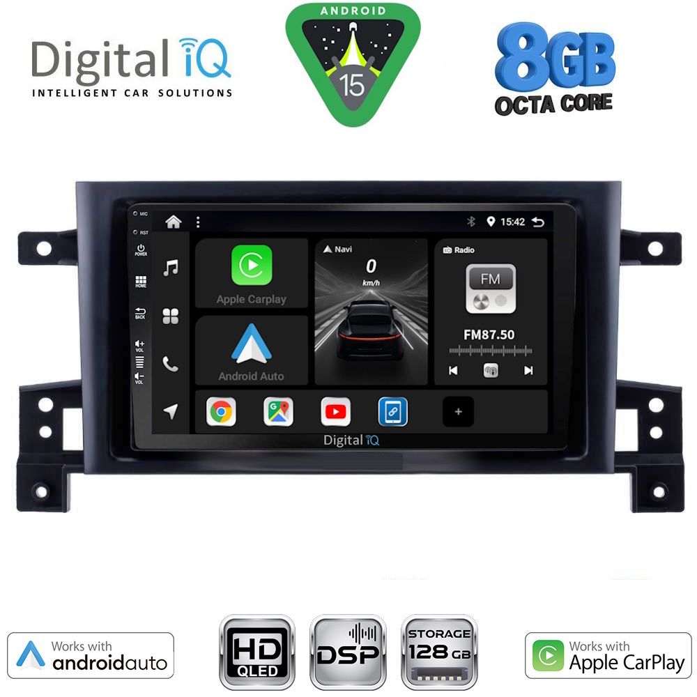 DIGITAL IQ BXF 18696_CPAA (9inc) MULTIMEDIA TABLET for SUZUKI GRAND VITARA mod. 2005-2015 DIGITAL IQ BXF 18696_CPAA (9inc) MULTIMEDIA TABLET for SUZUKI GRAND VITARA mod. 2005-2015