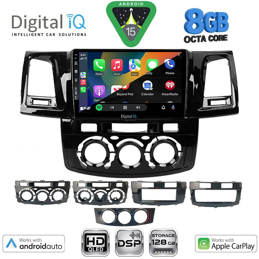 DIGITAL IQ BXF 18720_CPAA (9inc) MULTIMEDIA TABLET for TOYOTA HILUX mod. 2005-2016 DIGITAL IQ BXF 18720_CPAA (9inc) MULTIMEDIA TABLET for TOYOTA HILUX mod. 2005-2016