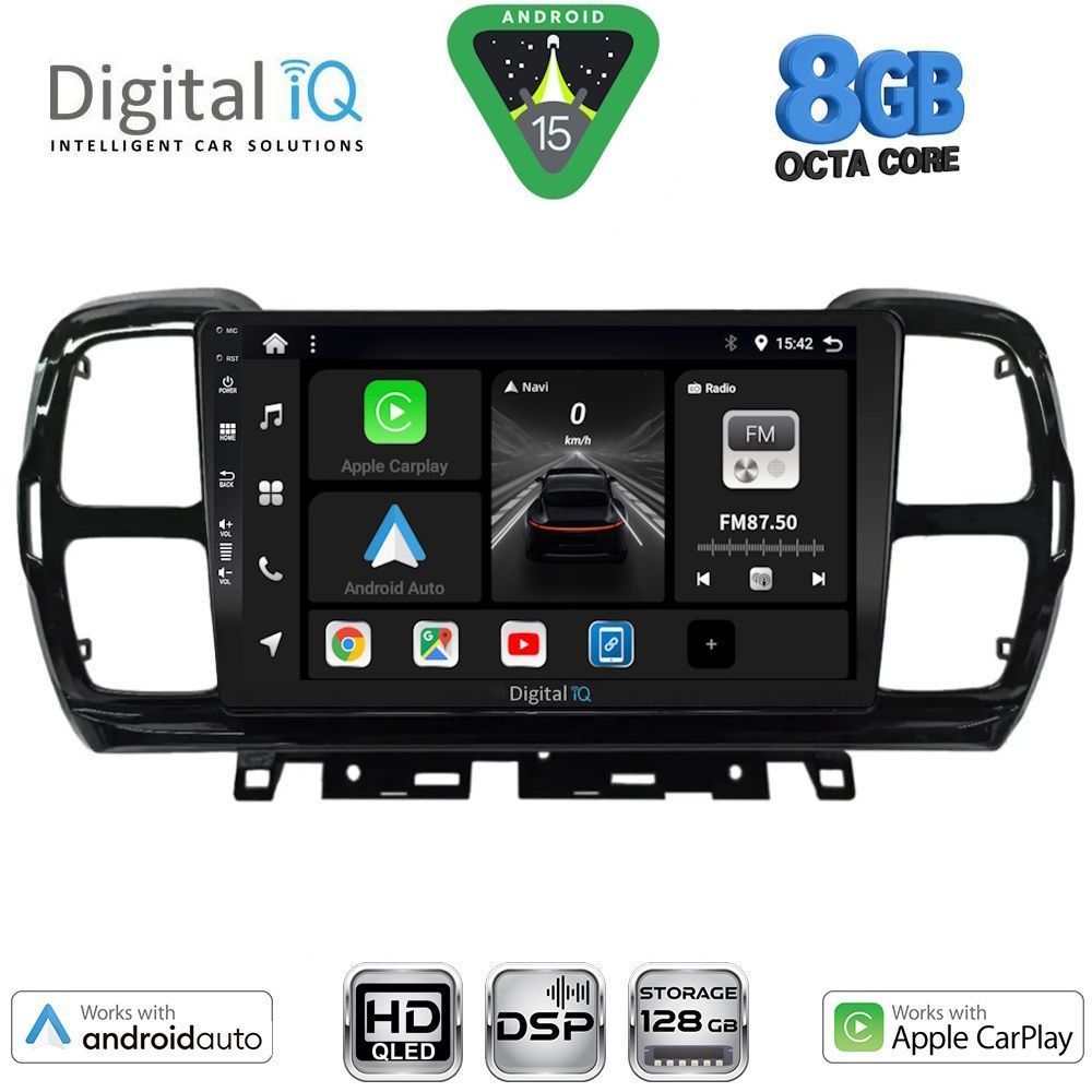 DIGITAL IQ BXF 18088_CPAA (9inc) MULTIMEDIA TABLET for CITROEN C5 AIRCROSS mod. 2017-2021 DIGITAL IQ BXF 18088_CPAA (9inc) MULTIMEDIA TABLET for CITROEN C5 AIRCROSS mod. 2017-2021
