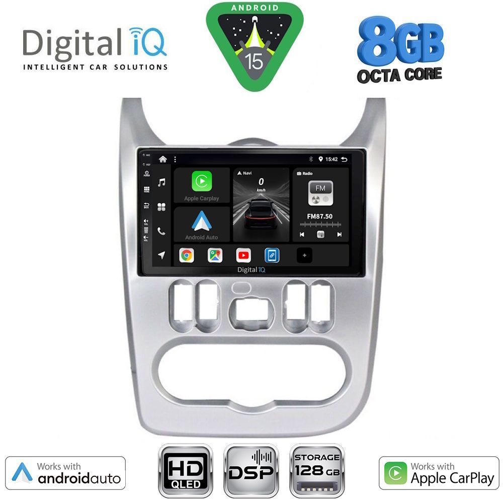 DIGITAL IQ BXF 18101SL_CPAA (9inc) MULTIMEDIA TABLET for DACIA DUSTER – LOGAN – SANDERO mod. 2006-2012 (SILVER) DIGITAL IQ BXF 18101SL_CPAA (9inc) MULTIMEDIA TABLET for DACIA DUSTER – LOGAN – SANDERO mod. 2006-2012 (SILVER)