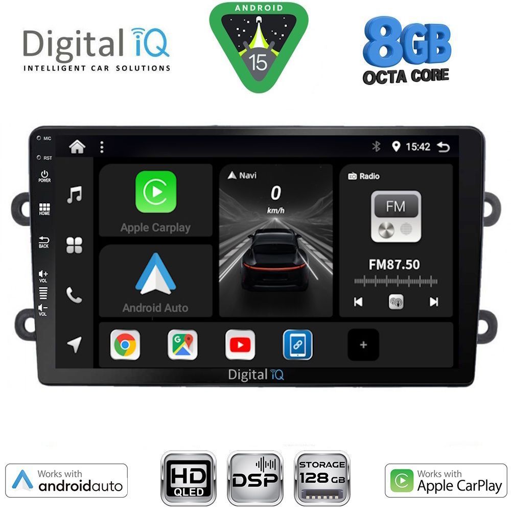 DIGITAL IQ BXF 18102_CPAA (9inc) MULTIMEDIA TABLET for DACIA DUSTER mod. 2012-2019 DIGITAL IQ BXF 18102_CPAA (9inc) MULTIMEDIA TABLET for DACIA DUSTER mod. 2012-2019