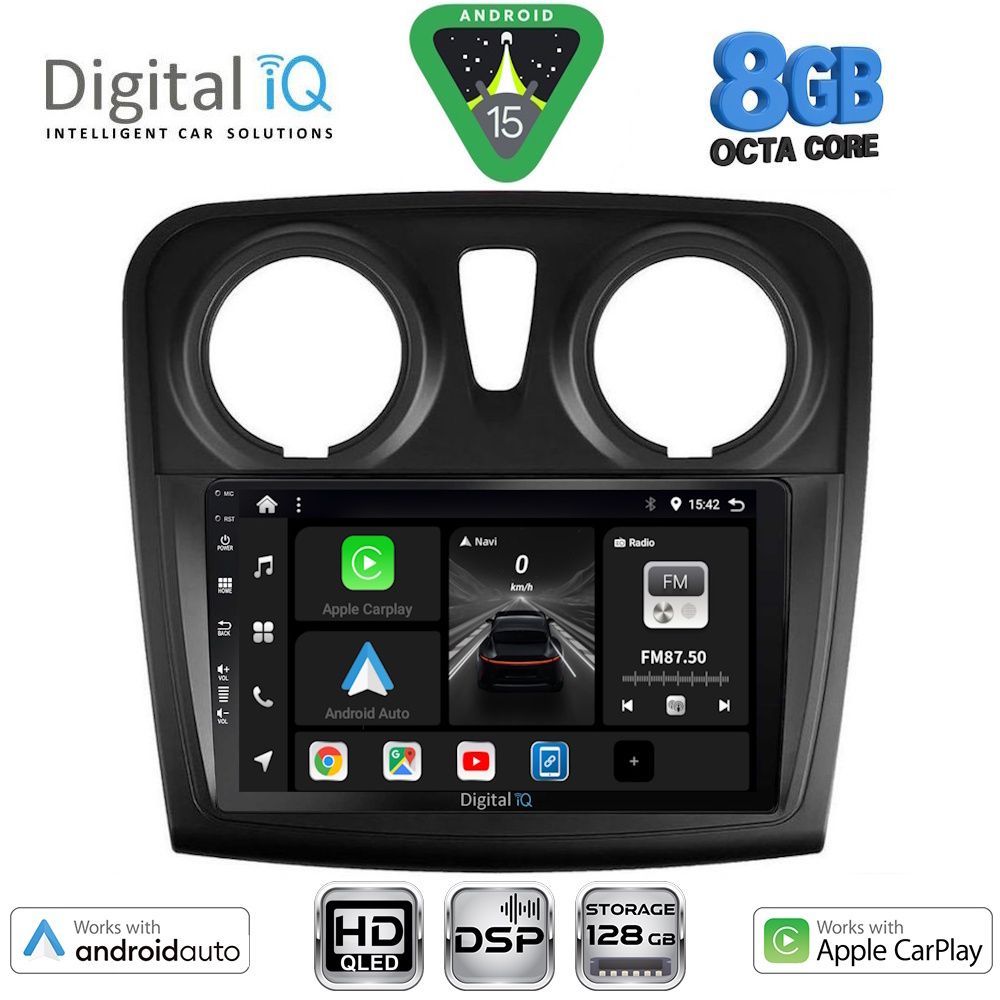 DIGITAL IQ BXF 18108_CPAA (9inc) MULTIMEDIA TABLET for DACIA LOGAN – SANDERO mod. 2012-2019 DIGITAL IQ BXF 18108_CPAA (9inc) MULTIMEDIA TABLET for DACIA LOGAN – SANDERO mod. 2012-2019