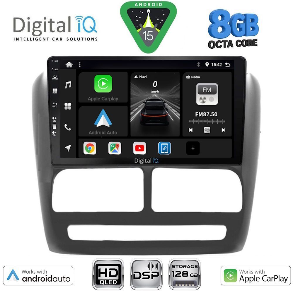 DIGITAL IQ BXF 18137_CPAA (9inc) MULTIMEDIA TABLET for FIAT DOBLO mod. 2010-2015 DIGITAL IQ BXF 18137_CPAA (9inc) MULTIMEDIA TABLET for FIAT DOBLO mod. 2010-2015