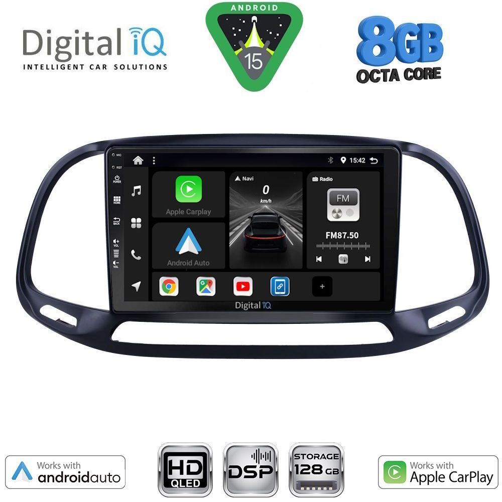 DIGITAL IQ BXF 18138_CPAA (9inc) MULTIMEDIA TABLET for FIAT DOBLO – OPEL COMBO mod. 2015-2018 DIGITAL IQ BXF 18138_CPAA (9inc) MULTIMEDIA TABLET for FIAT DOBLO – OPEL COMBO mod. 2015-2018