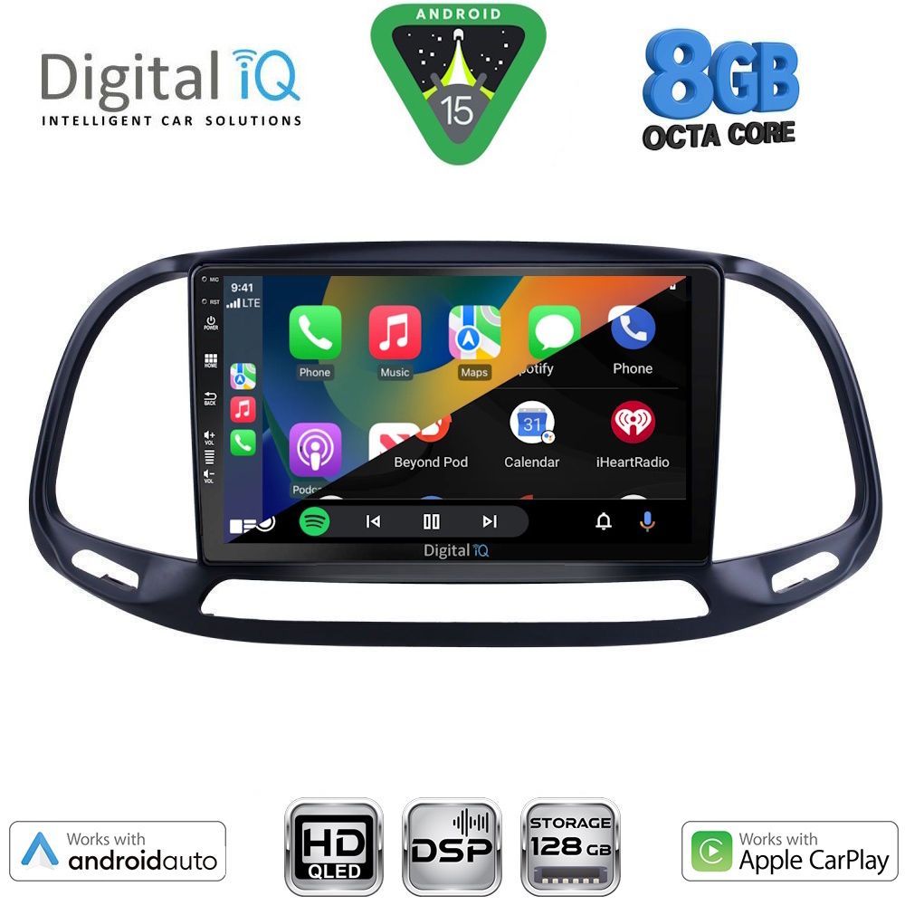 DIGITAL IQ BXF 18138_CPAA (9inc) MULTIMEDIA TABLET for FIAT DOBLO – OPEL COMBO mod. 2015-2018 DIGITAL IQ BXF 18138_CPAA (9inc) MULTIMEDIA TABLET for FIAT DOBLO – OPEL COMBO mod. 2015-2018