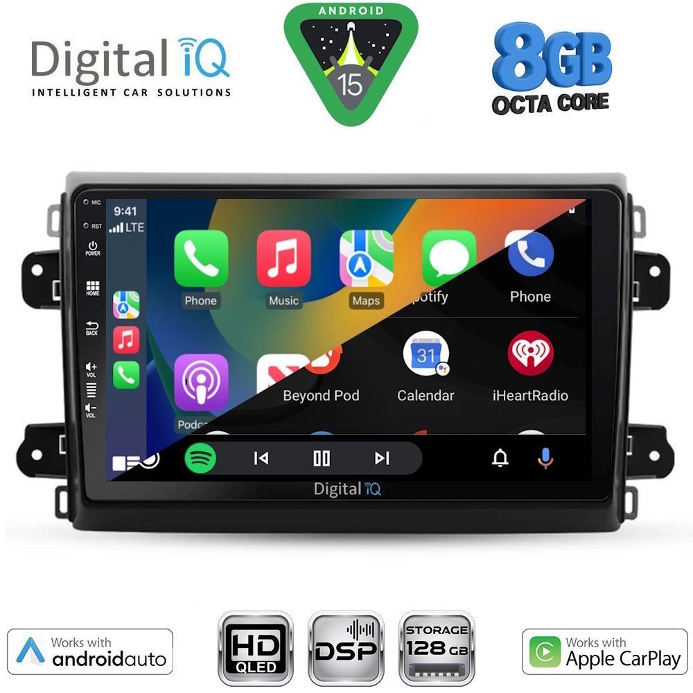 DIGITAL IQ BXF 18143_CPAA (9inc) MULTIMEDIA TABLET for FIAT DUCATO mod. 2021-2026 DIGITAL IQ BXF 18143_CPAA (9inc) MULTIMEDIA TABLET for FIAT DUCATO mod. 2021-2026