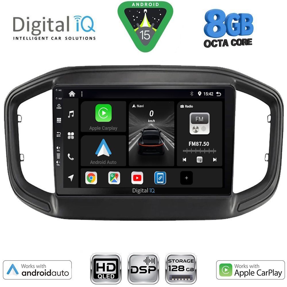 DIGITAL IQ BXF 18147_CPAA (9inc) MULTIMEDIA TABLET for FIAT STRADA mod. 2020-2026 DIGITAL IQ BXF 18147_CPAA (9inc) MULTIMEDIA TABLET for FIAT STRADA mod. 2020-2026