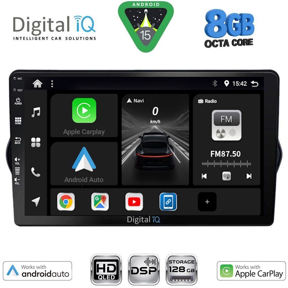 DIGITAL IQ BXF 18148_CPAA (9inc) MULTIMEDIA TABLET for FIAT TIPO mod. 2015-2023 DIGITAL IQ BXF 18148_CPAA (9inc) MULTIMEDIA TABLET for FIAT TIPO mod. 2015-2023