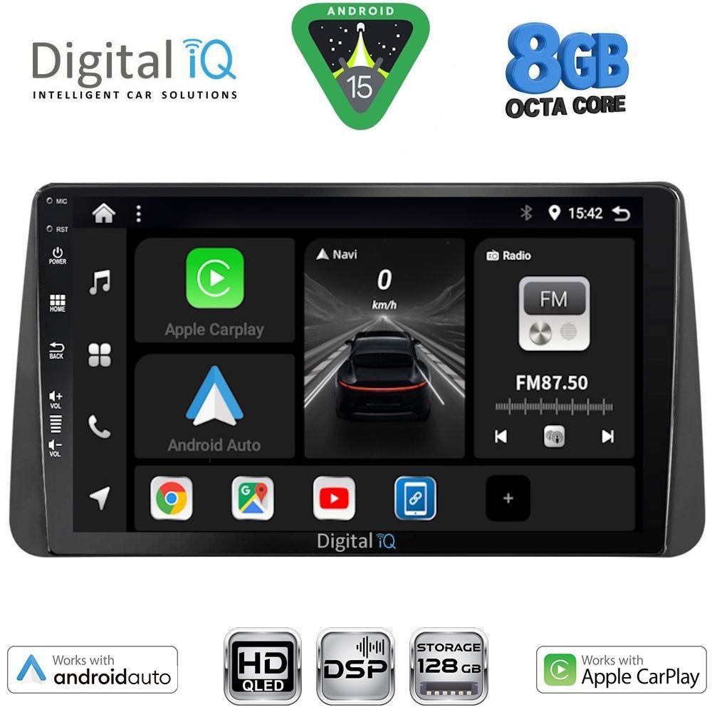 DIGITAL IQ BXF 18149_CPAA DASH (9inc) MULTIMEDIA TABLET for FIAT TIPO mod. 2018-2023 DIGITAL IQ BXF 18149_CPAA DASH (9inc) MULTIMEDIA TABLET for FIAT TIPO mod. 2018-2023