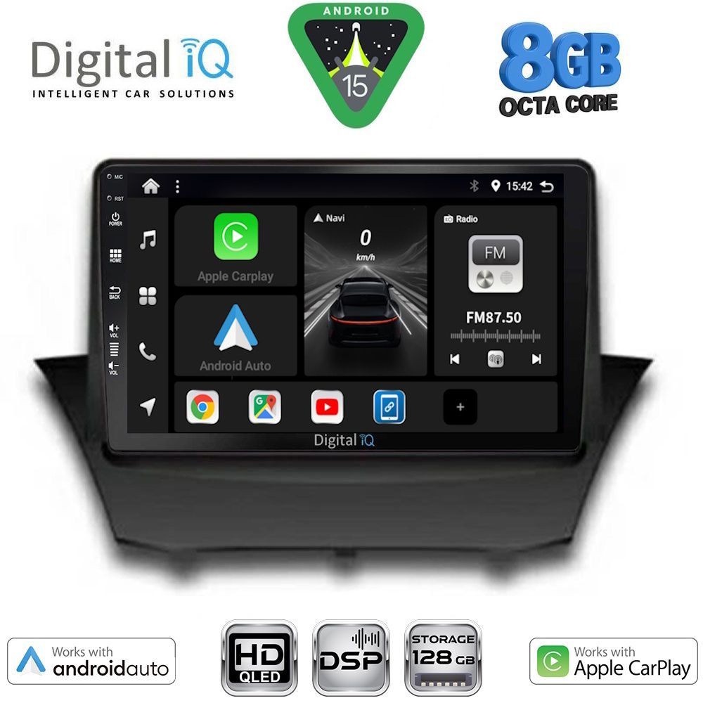 DIGITAL IQ BXF 18154A_CPAA (9inc) MULTIMEDIA TABLET for FORD FIESTA mod. 2008-2017 DIGITAL IQ BXF 18154A_CPAA (9inc) MULTIMEDIA TABLET for FORD FIESTA mod. 2008-2017