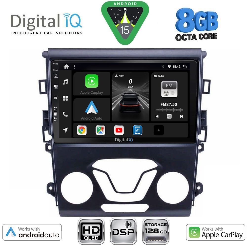 DIGITAL IQ BXF 18164_CPAA A/C (9inc) MULTIMEDIA TABLET for FORD MONDEO mod. 2014-2023 DIGITAL IQ BXF 18164_CPAA A/C (9inc) MULTIMEDIA TABLET for FORD MONDEO mod. 2014-2023