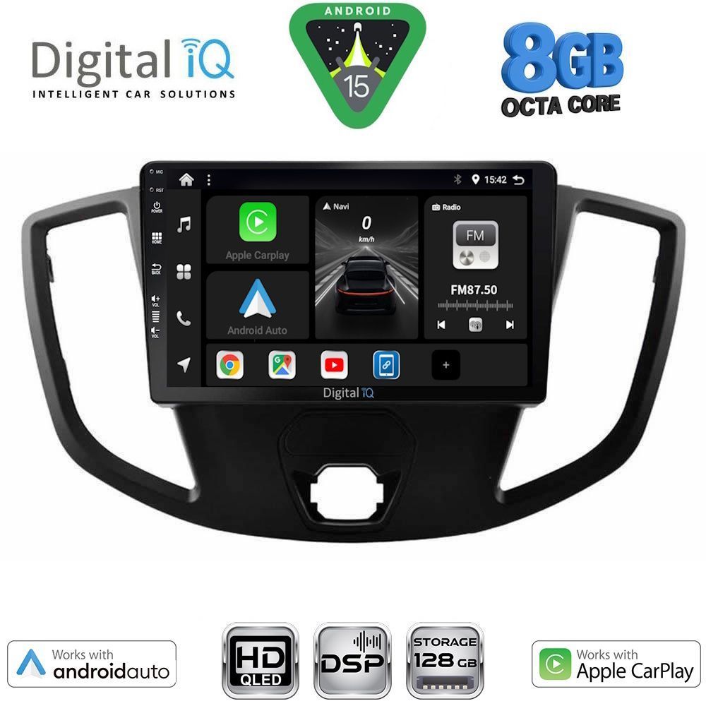 DIGITAL IQ BXF 18179_CPAA (9inc) MULTIMEDIA TABLET for FORD TRANSIT mod. 2014-2020 DIGITAL IQ BXF 18179_CPAA (9inc) MULTIMEDIA TABLET for FORD TRANSIT mod. 2014-2020