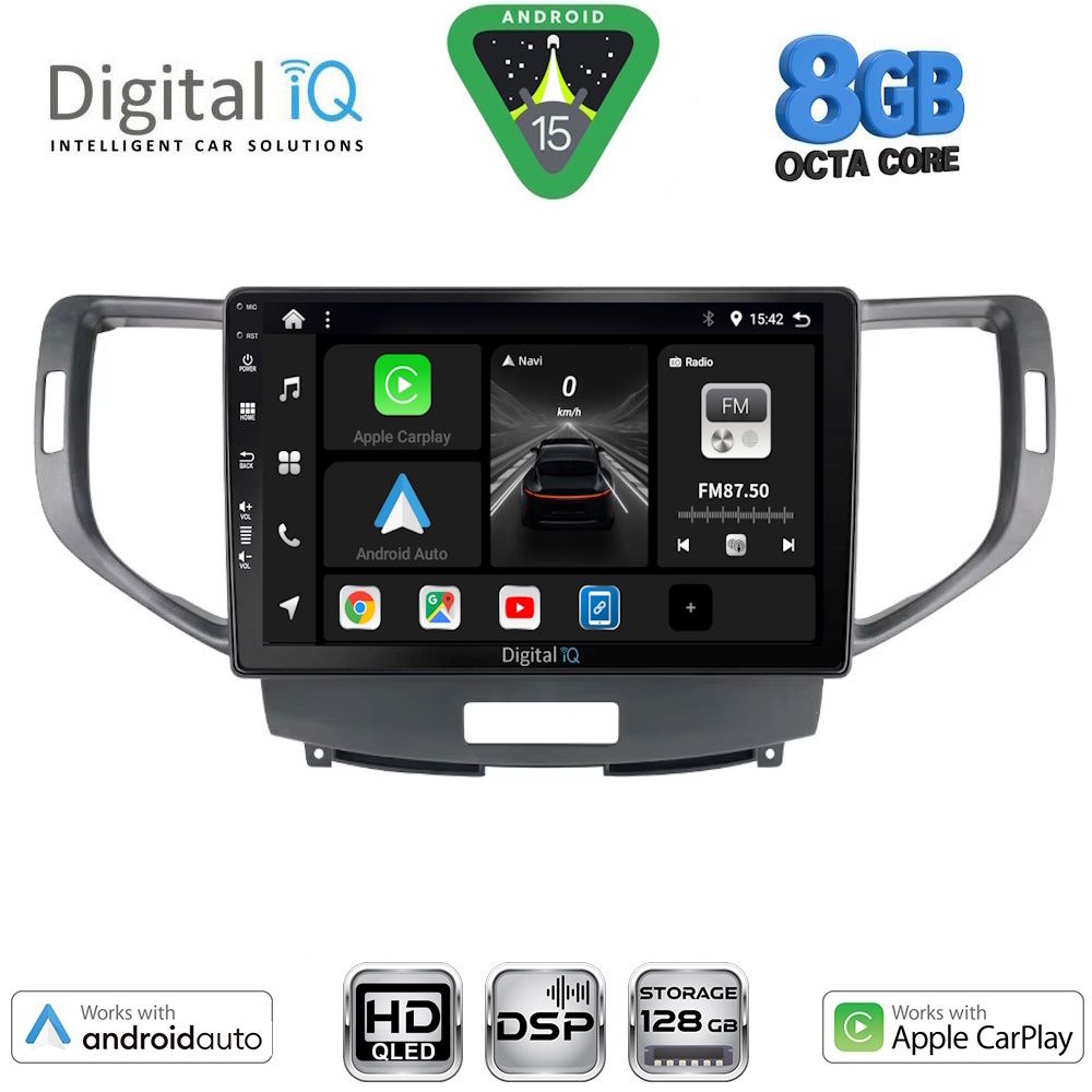 DIGITAL IQ BXF 18183_CPAA (9inc) MULTIMEDIA TABLET for HONDA ACCORD mod. 2008-2013 DIGITAL IQ BXF 18183_CPAA (9inc) MULTIMEDIA TABLET for HONDA ACCORD mod. 2008-2013