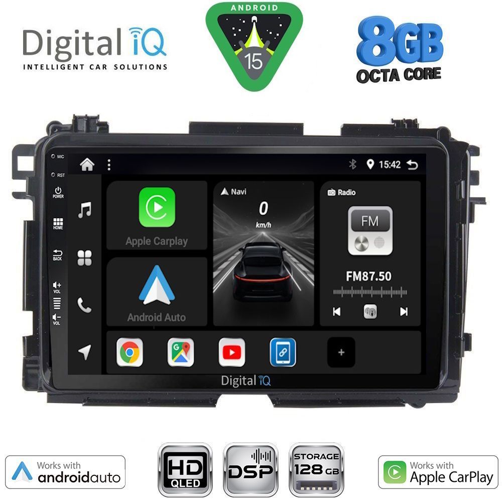 DIGITAL IQ BXF 18201_CPAA (9inc) MULTIMEDIA TABLET for HONDA HRV mod. 2015-2021 DIGITAL IQ BXF 18201_CPAA (9inc) MULTIMEDIA TABLET for HONDA HRV mod. 2015-2021