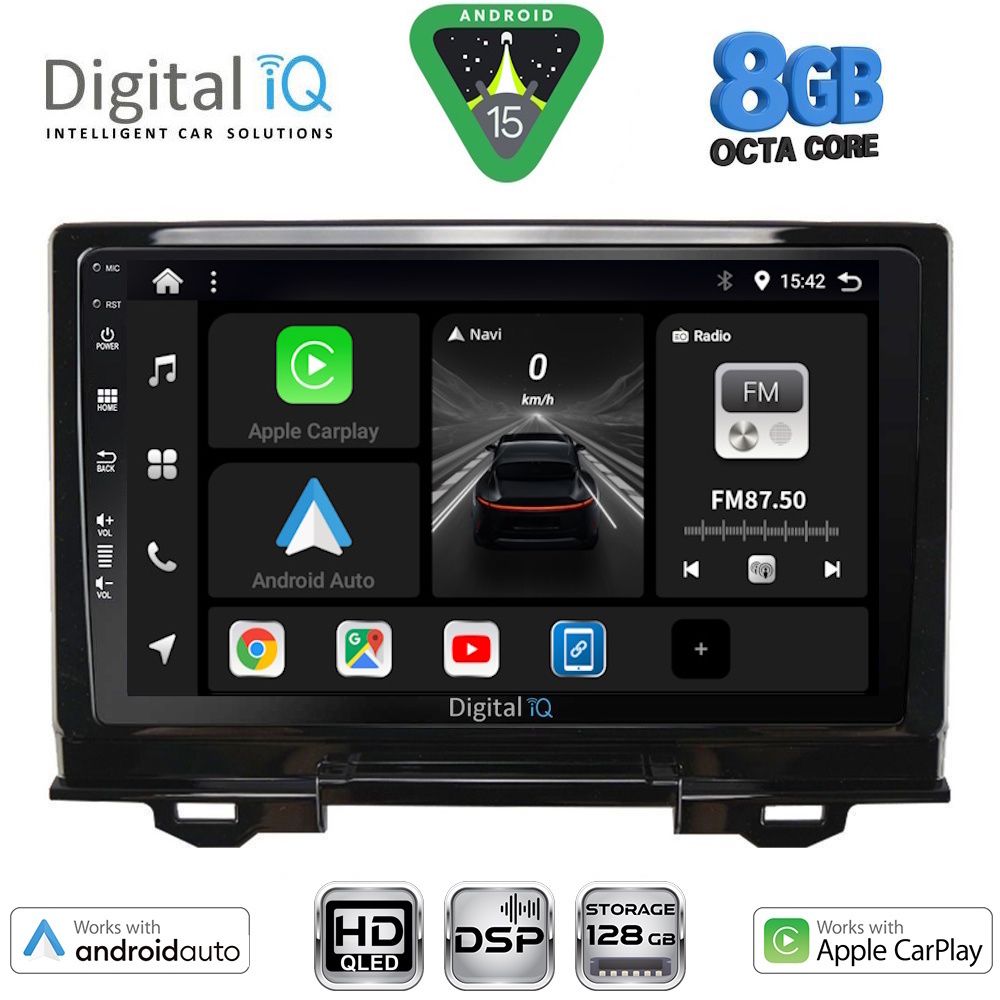 DIGITAL IQ BXF 18202_CPAA (9inc) MULTIMEDIA TABLET for HONDA HRV mod. 2021-2026 DIGITAL IQ BXF 18202_CPAA (9inc) MULTIMEDIA TABLET for HONDA HRV mod. 2021-2026