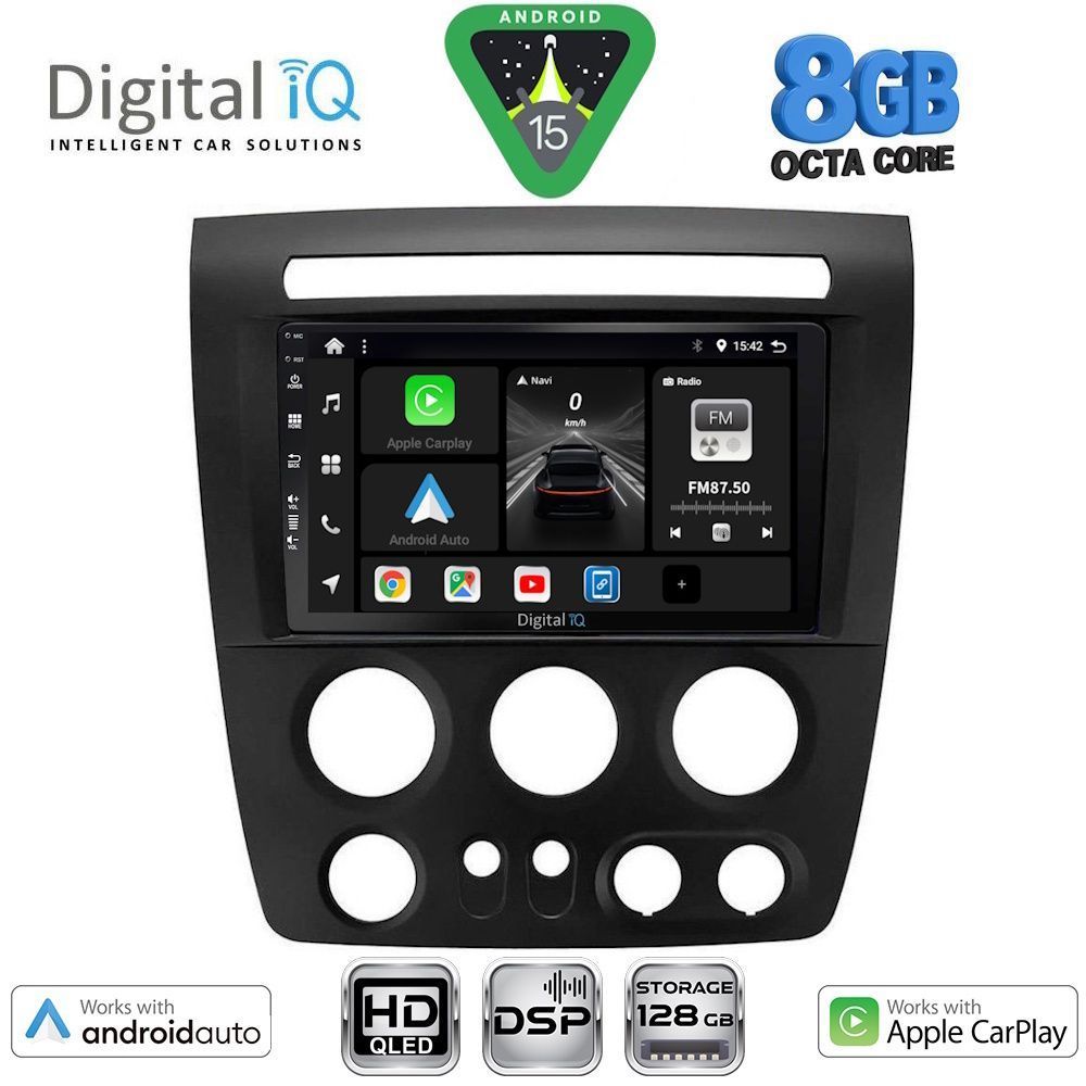 DIGITAL IQ BXF 18218_CPAA (9inc) MULTIMEDIA TABLET for HUMMER H3 mod. 2005-2009 DIGITAL IQ BXF 18218_CPAA (9inc) MULTIMEDIA TABLET for HUMMER H3 mod. 2005-2009