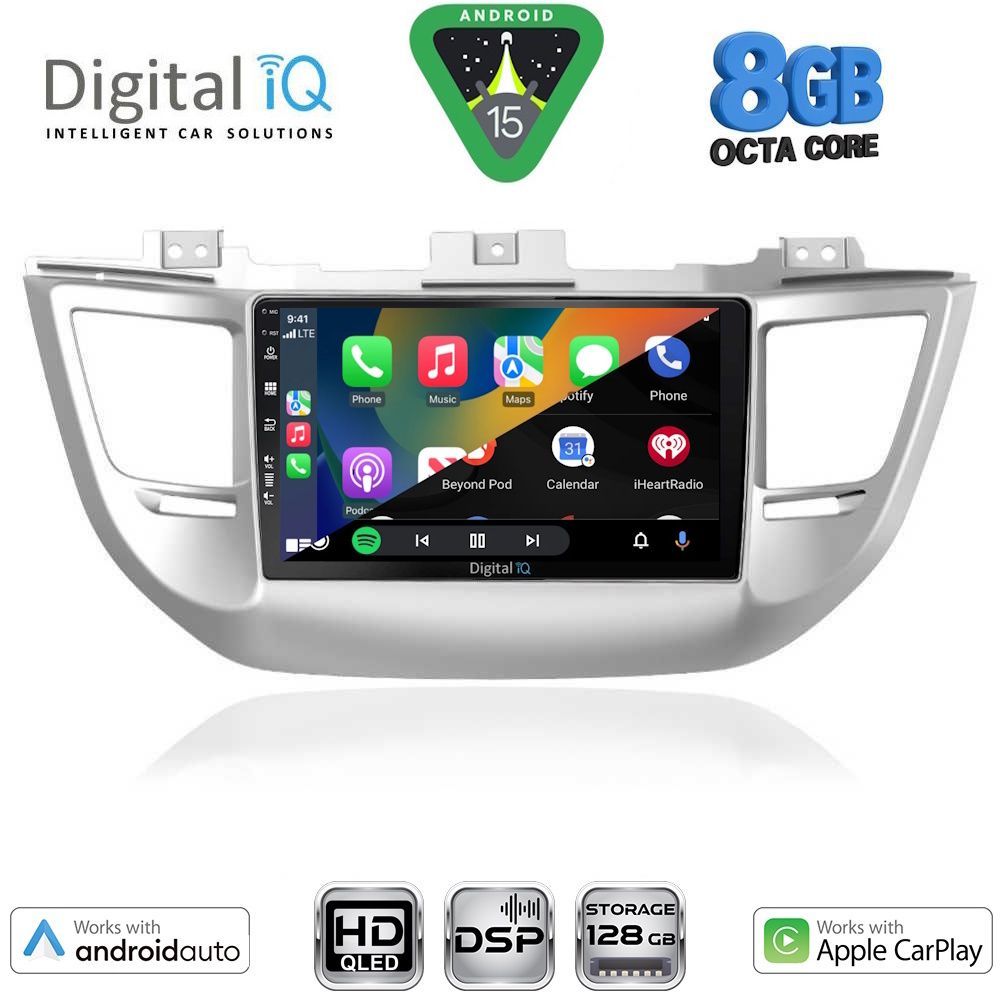 DIGITAL IQ BXF 18243_CPAA (9inc) MULTIMEDIA TABLET for HYUNDAI TUCSON mod. 2015-2019 DIGITAL IQ BXF 18243_CPAA (9inc) MULTIMEDIA TABLET for HYUNDAI TUCSON mod. 2015-2019