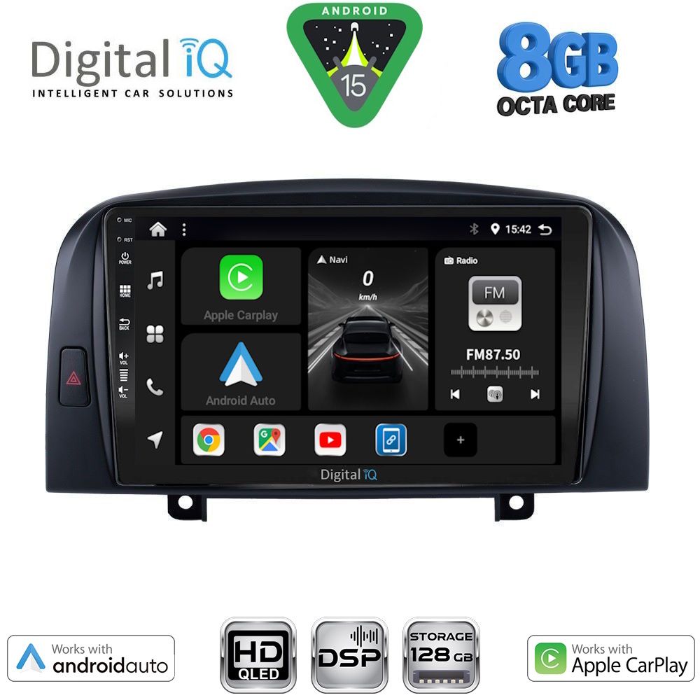 DIGITAL IQ BXF 18248_CPAA (9inc) MULTIMEDIA TABLET for HYUNDAI SONATA mod. 2006-2009 DIGITAL IQ BXF 18248_CPAA (9inc) MULTIMEDIA TABLET for HYUNDAI SONATA mod. 2006-2009