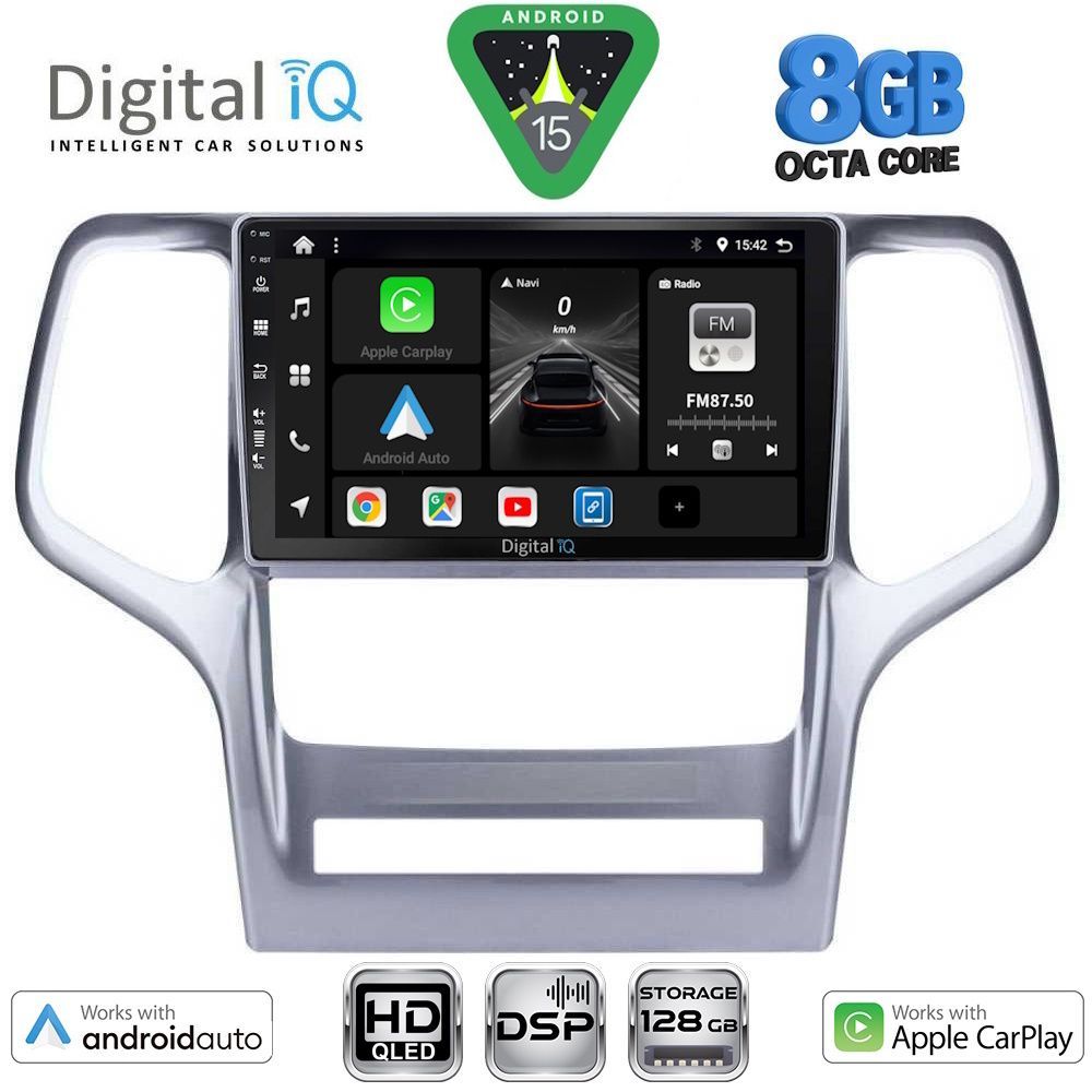 DIGITAL IQ BXF 18282_CPAA (9inc) MULTIMEDIA TABLET for JEEP GRAND CHEROKEE mod. 2011-2014 DIGITAL IQ BXF 18282_CPAA (9inc) MULTIMEDIA TABLET for JEEP GRAND CHEROKEE mod. 2011-2014