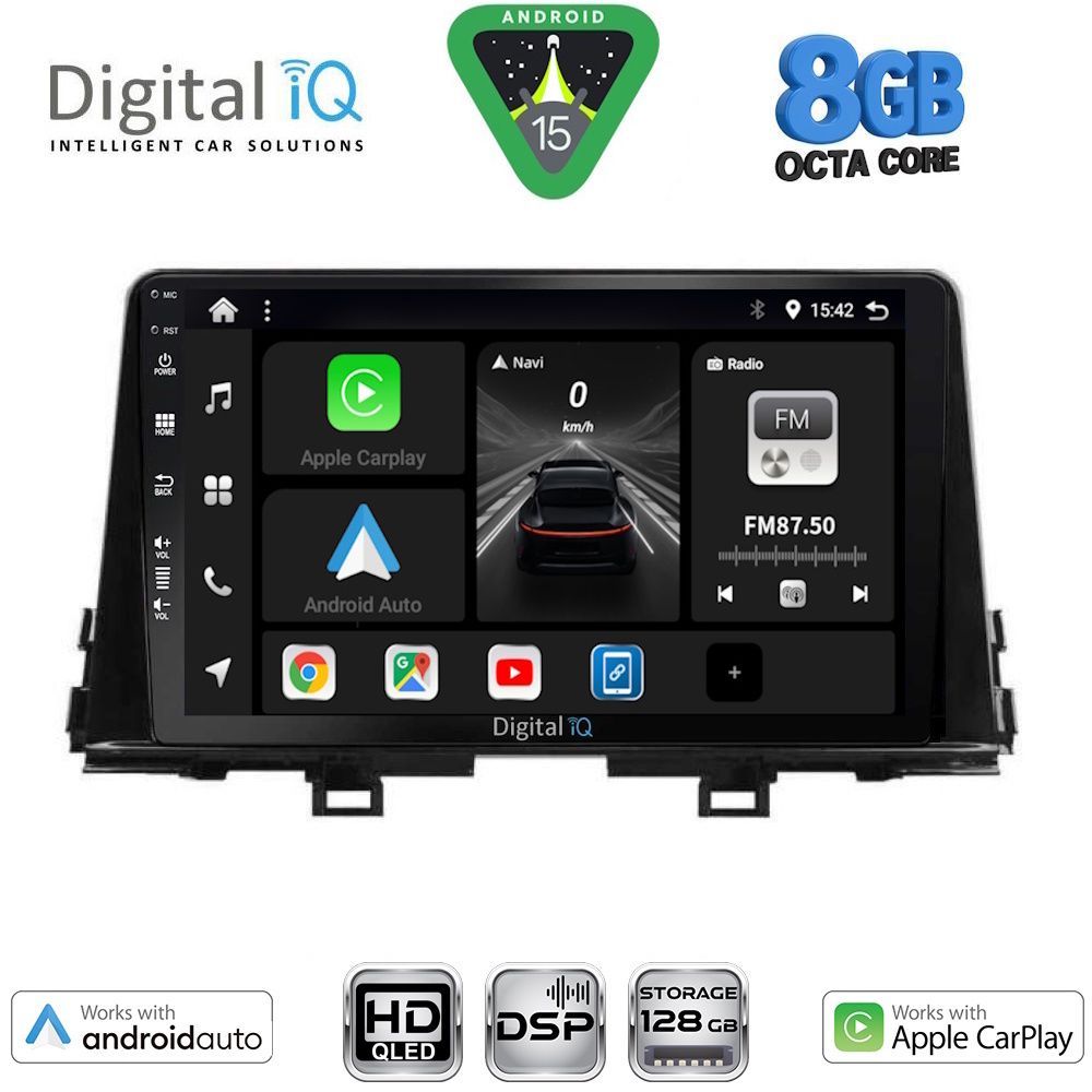 DIGITAL IQ BXF 18310_CPAA (9inc) MULTIMEDIA TABLET for KIA PICANTO mod. 2021-2026 DIGITAL IQ BXF 18310_CPAA (9inc) MULTIMEDIA TABLET for KIA PICANTO mod. 2021-2026