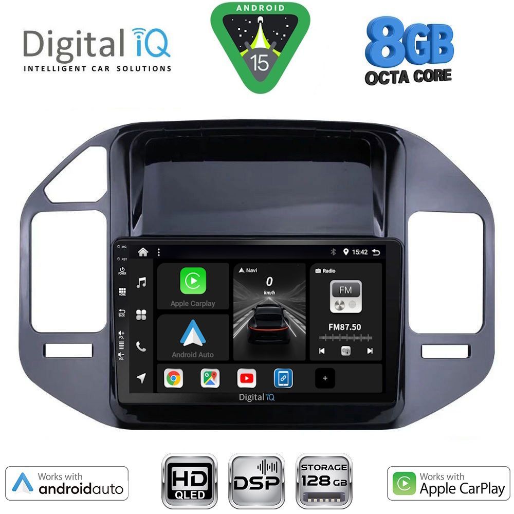 DIGITAL IQ BXF 18444_CPAA (9inc) MULTIMEDIA TABLET for MITSUBISHI PAJERO mod. 1999-2006 DIGITAL IQ BXF 18444_CPAA (9inc) MULTIMEDIA TABLET for MITSUBISHI PAJERO mod. 1999-2006