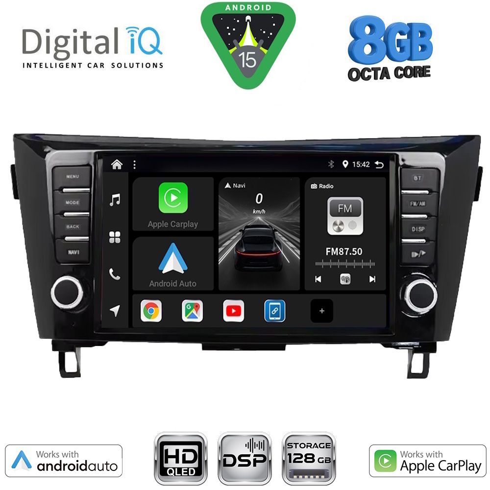 DIGITAL IQ BXF 18467_CPAA (9inc) MULTIMEDIA TABLET for NISSAN QASHQAI - XTRAIL mod. 2014-2021 DIGITAL IQ BXF 18467_CPAA (9inc) MULTIMEDIA TABLET for NISSAN QASHQAI - XTRAIL mod. 2014-2021