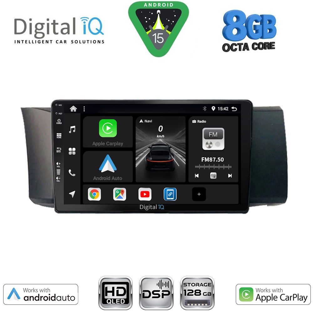 DIGITAL IQ BXF 18669_CPAA (9inc) MULTIMEDIA TABLET for TOYOTA GT86 - SUBARU BRZ mod. 2012-2026 DIGITAL IQ BXF 18669_CPAA (9inc) MULTIMEDIA TABLET for TOYOTA GT86 - SUBARU BRZ mod. 2012-2026