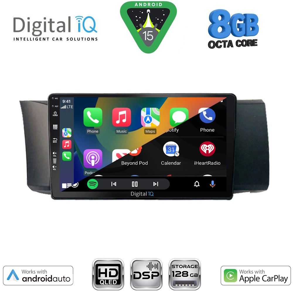 DIGITAL IQ BXF 18669_CPAA (9inc) MULTIMEDIA TABLET for TOYOTA GT86 - SUBARU BRZ mod. 2012-2026 DIGITAL IQ BXF 18669_CPAA (9inc) MULTIMEDIA TABLET for TOYOTA GT86 - SUBARU BRZ mod. 2012-2026