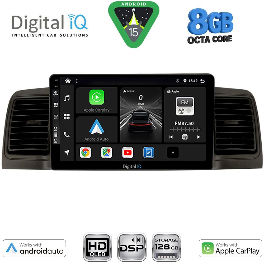 DIGITAL IQ BXF 18712BL_CPAA (9inc) MULTIMEDIA TABLET for TOYOTA COROLLA mod. 2001-2006 (BLACK) DIGITAL IQ BXF 18712BL_CPAA (9inc) MULTIMEDIA TABLET for TOYOTA COROLLA mod. 2001-2006 (BLACK)