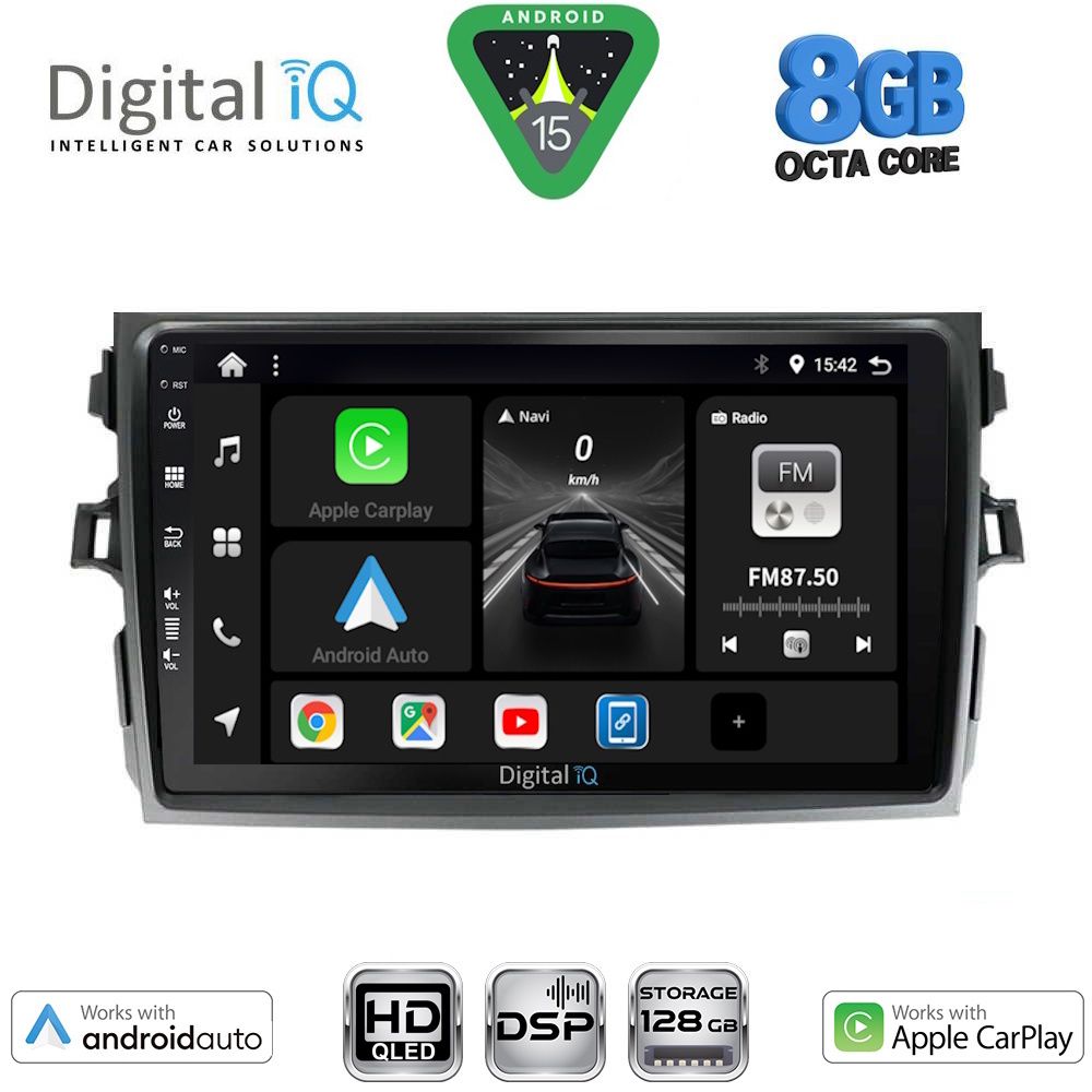 DIGITAL IQ BXF 18713_CPAA (9inc) MULTIMEDIA TABLET for TOYOTA COROLLA 4D mod. 2006-2012 DIGITAL IQ BXF 18713_CPAA (9inc) MULTIMEDIA TABLET for TOYOTA COROLLA 4D mod. 2006-2012