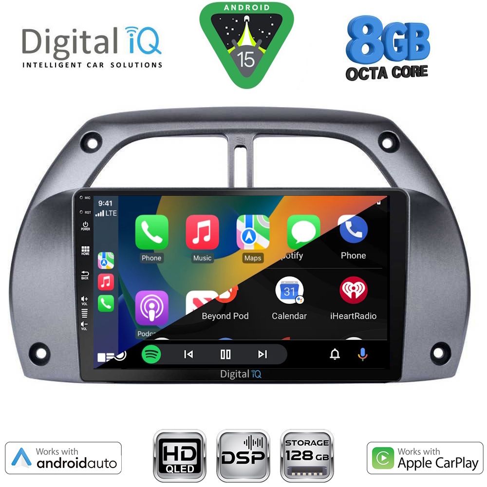 DIGITAL IQ BXF 18730_CPAA A/C (9inc) MULTIMEDIA TABLET for TOYOTA RAV 4 mod. 2000-2006 DIGITAL IQ BXF 18730_CPAA A/C (9inc) MULTIMEDIA TABLET for TOYOTA RAV 4 mod. 2000-2006