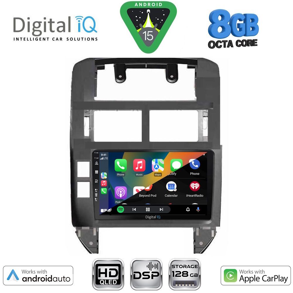 DIGITAL IQ BXF 18755_CPAA (9inc) MULTIMEDIA TABLET for VW POLO mod. 2002-2009 DIGITAL IQ BXF 18755_CPAA (9inc) MULTIMEDIA TABLET for VW POLO mod. 2002-2009