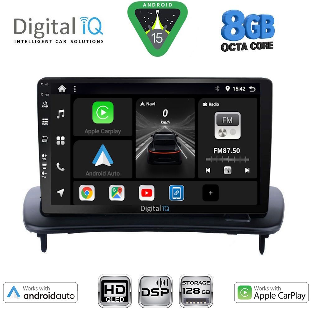 DIGITAL IQ BXF 18783_CPAA (9inc) MULTIMEDIA TABLET for VOLVO C30 - S40 mod. 2004-2013 DIGITAL IQ BXF 18783_CPAA (9inc) MULTIMEDIA TABLET for VOLVO C30 - S40 mod. 2004-2013