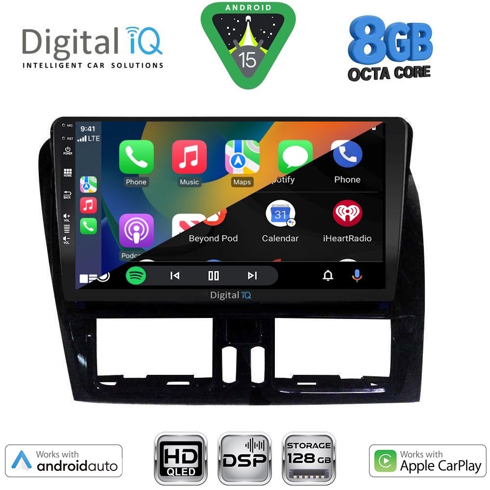 DIGITAL IQ BXF 18787_CPAA (9inc) MULTIMEDIA TABLET for VOLVO XC60 mod. 2009-2017 DIGITAL IQ BXF 18787_CPAA (9inc) MULTIMEDIA TABLET for VOLVO XC60 mod. 2009-2017