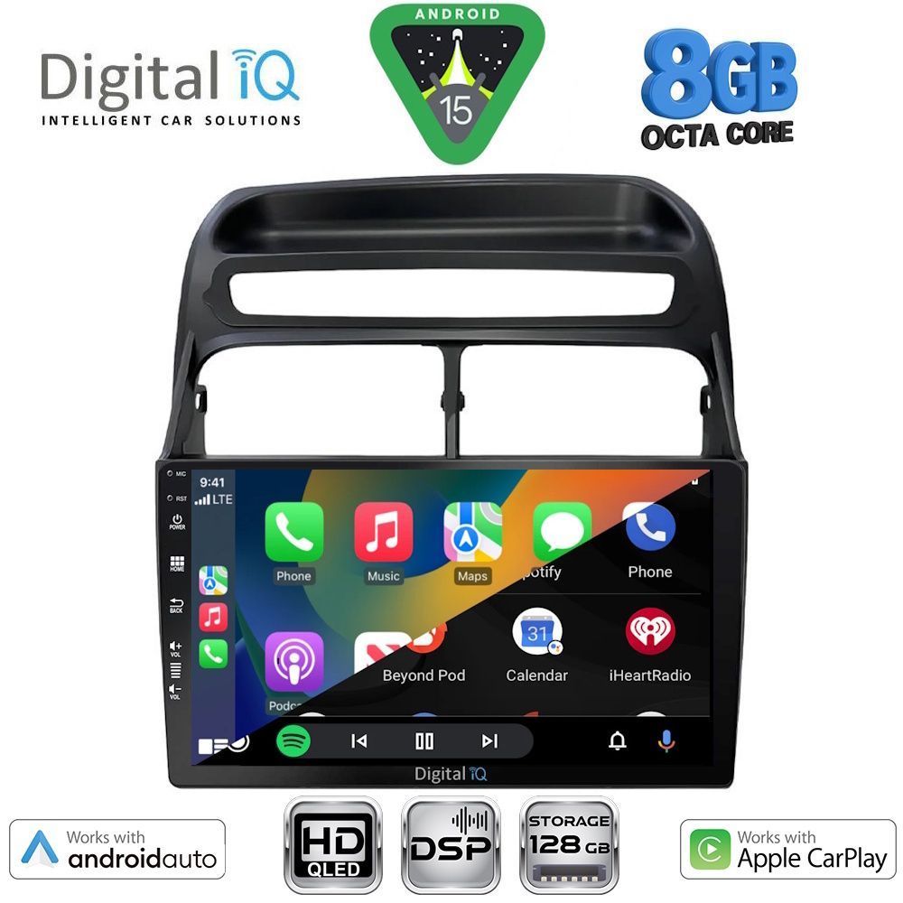 DIGITAL IQ BXF 18129_CPAA (9inc) MULTIMEDIA TABLET for FIAT LINEA mod. 2007-2011 DIGITAL IQ BXF 18129_CPAA (9inc) MULTIMEDIA TABLET for FIAT LINEA mod. 2007-2011